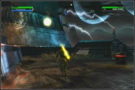 Kiedy już oczyścisz cały teren z przeciwników, czas na zniszczenie Skyhooka - Misja 06 - Imperial Kashyyyk (cz.2) - Opis przejścia - Star Wars: The Force Unleashed - Ultimate Sith Edition - poradnik do gry