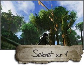 Sekret pierwszy ukryty został na terenie obozowiska, w którym dojdzie do największego starcia - Rozdział 4 | Sekrety - Lokalizacja | Uncharted 2 Among Thieves - Uncharted 2: Among Thieves - poradnik do gry