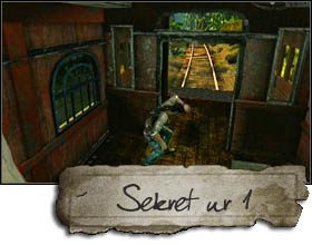 Skarb pierwszy znajduje się już na początku etapu, we wnętrzu startowego wagonu - Rozdział 13 | Sekrety - Lokalizacja | Uncharted 2 Among Thieves - Uncharted 2: Among Thieves - poradnik do gry