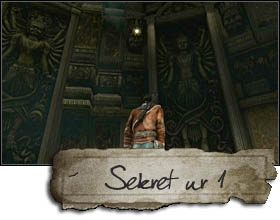 Sekret pierwszy znajdujemy już na starcie rozdziału, w komnacie z niebieską kulą w centrum - Rozdział 24 | Sekrety - Lokalizacja | Uncharted 2 Among Thieves - Uncharted 2: Among Thieves - poradnik do gry
