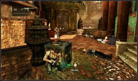 Obrazki z etapu szóstego, podczas którego można bez przeszkód walczyć wyłącznie przy pomocy gołych pięści - Walka wręcz | Podstawowe informacje | Uncharted 2 Among Thieves - Uncharted 2: Among Thieves - poradnik do gry