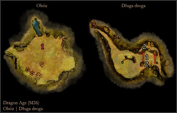 CIEKAWOSTKI - Obóz - Świat gry | Mapy lokacji | Dragon Age Początek - Dragon Age: Początek - poradnik do gry