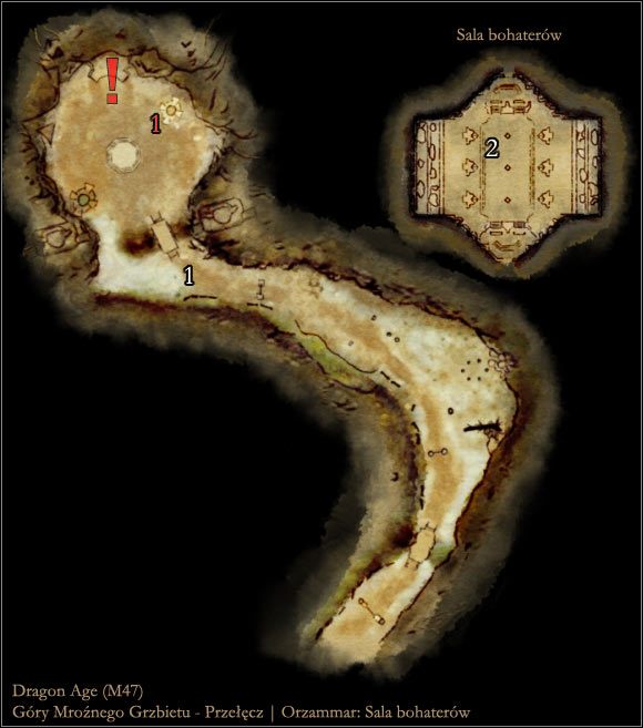 1 - Orzammar (1) | Mapy lokacji | Dragon Age Początek - Dragon Age: Początek - poradnik do gry