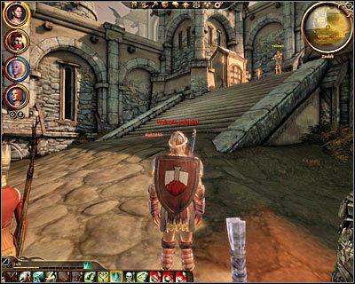 - W trakcie przemierzania uliczek [Denerim ] możesz wpaść na Taliesena z Antivańskich Kruków - Denerim (4) | Mapy lokacji | Dragon Age Początek - Dragon Age: Początek - poradnik do gry