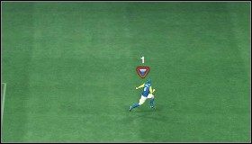 Trójkąt otoczony czerwoną ramką oznacza, że zawodnik jest już bardzo zmęczony. - Zmęczenie | Become a Legend w Pro Evolution Soccer 2010 - Pro Evolution Soccer 2010 - poradnik do gry