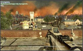 Wbiegnij do kolejnej alejki, wyeliminuj kilku nieszkodliwych wrogów przed sobą - Akt II - Rosomaki! | Kampania Call of Duty Modern Warfare 2 - Call of Duty: Modern Warfare 2 - poradnik do gry