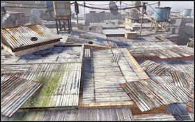 Po oczyszczeniu całego pola biegnij dalej, wbiegniesz na dachy, którymi udasz się w miejsce ewakuacji - Akt II - Gniazdo szerszeni | Kampania Call of Duty Modern Warfare 2 - Call of Duty: Modern Warfare 2 - poradnik do gry