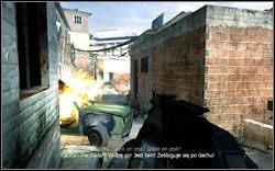 Pod koniec pościgu, w budynku tuż obok płonącego samochodu - Akt I | Materiały wywiadowcze | Osiągnięcia w Call of Duty Modern Warfare 2 - Call of Duty: Modern Warfare 2 - poradnik do gry