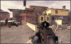 Czerwony budynek po prawej przy drodze głównej - Akt II | Materiały wywiadowcze | Osiągnięcia w Call of Duty Modern Warfare 2 - Call of Duty: Modern Warfare 2 - poradnik do gry