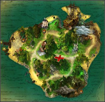 Mapa skarbu - Bolo | Zadania | Kings Bounty Wojownicza księżniczka - Kings Bounty: Wojownicza księżniczka - poradnik do gry
