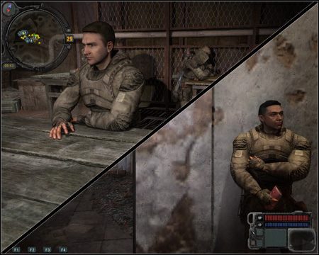 Pilota spotykamy w bazie Stalkerów w Zaton (punkt 25 na mapie questów) - Przewodnicy | Podstawy Stalker Zew Prypeci - S.T.A.L.K.E.R.: Zew Prypeci - poradnik do gry