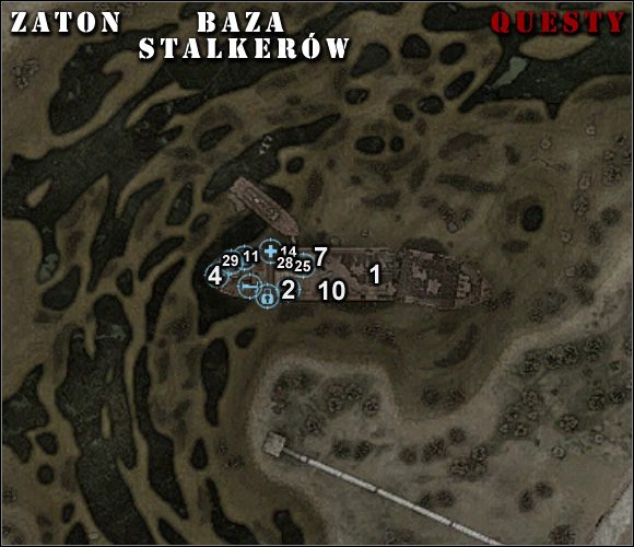 1 - Questy (mapy) | Zaton Stalker Zew Prypeci - S.T.A.L.K.E.R.: Zew Prypeci - poradnik do gry