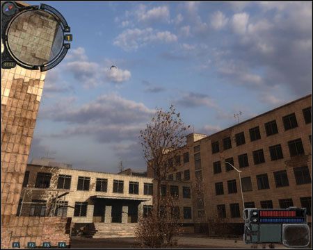 9) Szpital - Na terenie szpitala rozgrywa się nasze pierwsze zadanie z sektora Prypeć - (Niezidentyfikowana Broń / Karabin Gaussa) - Mapa Ogólna (cz.2) | Prypeć i Laboratorium X8 w Stalker Zew Prypeci - S.T.A.L.K.E.R.: Zew Prypeci - poradnik do gry