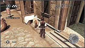 Wracamy z dorobkiem malarza do domu i kładziemy skrzynię na ziemi - Sekwencja 1 (2) | Fabuła | Solucja Assassins Creed II - Assassins Creed II - poradnik do gry