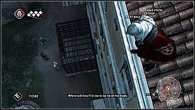 Drugą misję ma złodziej urzędujący na dachu nieopodal miejsca, w którym skończyliśmy - Sekwencja 7 (2) | Fabuła | Solucja Assassins Creed II - Assassins Creed II - poradnik do gry