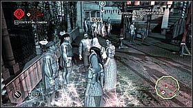 Kiedy będziemy na miejscu Ezio zmieni maski, dzięki czemu strażnicy kawałek dalej nas przepuszczą - Sekwencja 9 (2) | Fabuła | Solucja Assassins Creed II - Assassins Creed II - poradnik do gry