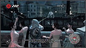 Marco znajduje się na łodzi w obstawie wielu żołnierzy - Sekwencja 9 (2) | Fabuła | Solucja Assassins Creed II - Assassins Creed II - poradnik do gry