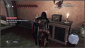 Lokalizacja wszystkich piórek została zawarta w poradniku - Pomniejsze kolekcje | Ekonomia, sprzęt i walka Assassins Creed II - Assassins Creed II - poradnik do gry