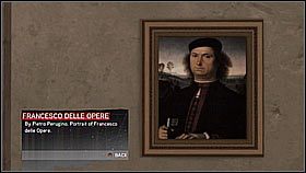 Francesco Delle Opere - 1492 f - dostępność: Florencja - Kolekcja obrazów | Ekonomia, sprzęt i walka Assassins Creed II - Assassins Creed II - poradnik do gry
