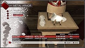 Metalowe zarękawie - Kolekcja zbroi | Ekonomia, sprzęt i walka Assassins Creed II - Assassins Creed II - poradnik do gry