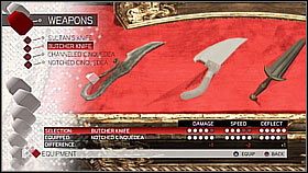 Sultans Knife - Kolekcja broni | Ekonomia, sprzęt i walka Assassins Creed II - Assassins Creed II - poradnik do gry