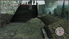 Po trzeciego żołnierza wspinamy się na małą wieżę w pobliżu - Kontrakty na zabójstwa (4) | Zadania poboczne Assassins Creed II - Assassins Creed II - poradnik do gry