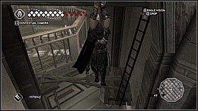 Przedostajemy się na drugą stronę w poprzek pomieszczenia po ciągu żyrandoli - Florencja - Sekret Il Duomo | Podziemia w Assassins Creed II - Assassins Creed II - poradnik do gry