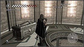 Na górze wykonujemy duży skok na środkową platformę - Florencja - Sekret Il Duomo | Podziemia w Assassins Creed II - Assassins Creed II - poradnik do gry