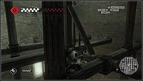 Dalej wspinamy się po oknie na uchwyty po lewej - San Gimignano - Sekret Torre Grossa | Podziemia w Assassins Creed II - Assassins Creed II - poradnik do gry