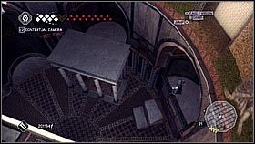 Stajemy na pierwszym z czterech kamiennych przycisków (od strony ołtarza) - Wenecja - Sekret San Marco | Podziemia w Assassins Creed II - Assassins Creed II - poradnik do gry