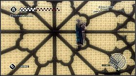 Na drugim balkonie ponownie obracamy się w prawo i skaczemy po belkach - Wenecja - Sekret San Marco | Podziemia w Assassins Creed II - Assassins Creed II - poradnik do gry