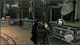 Po nagrodę kierujemy się oczywiście do Sanktuarium w naszej willi (wejście przez gabinet Mario ) - Nagroda | Podziemia w Assassins Creed II - Assassins Creed II - poradnik do gry