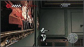 Wspinamy się na pobliski regał z książkami i okrążamy pomieszczenie skacząc po belkach - Florencja - Kryjówka Templariuszy | Lokacje dodatkowe w Assassins Creed II - Assassins Creed II - poradnik do gry