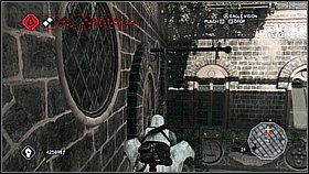 Nad drabiną, po której chwilę temu weszliśmy, znajduje się dźwignia otwierająca drogę do dwóch sekretnych skrzyni - Florencja - Kryjówka Templariuszy | Lokacje dodatkowe w Assassins Creed II - Assassins Creed II - poradnik do gry