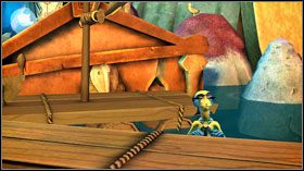 Udaj się do królowej, która prowadzi dysputę z Elaine i piratem McGillicutty #1 - The Siege of Spinner Cay 1 | Chapter 2 | Tales of Monkey Island - Tales of Monkey Island - poradnik do gry