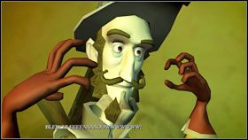 Kolejną twarz odkryjesz spoglądając na głowę figury (Figurehead ) przyczepionej do statku #1 - Lair of the Leviathan 1 | Chapter 3 | Tales of Monkey Island - Tales of Monkey Island - poradnik do gry