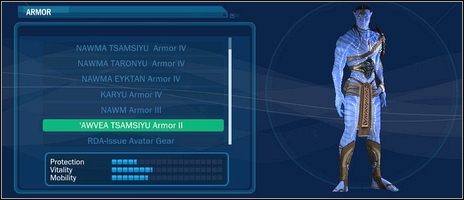 Dostajemy go za darmo po przejściu na stronę Navi - Navi | Pancerze | Avatar Gra komputerowa - Avatar: Gra komputerowa - poradnik do gry