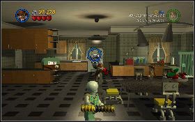 Następnie przejdź na środek ogrodu i poskładaj klocki [1] , które zrzuciłeś wcześniej z tarasu - Miasto Zagłady | Kryształowa Czaszka Akt I | LEGO Indiana Jones 2 - LEGO Indiana Jones 2: The Adventure Continues - poradnik do gry