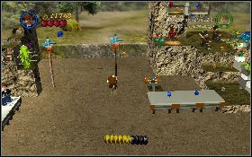 Wróć na szarą platformę i rzuć szablą w sznurek [1] przy kamieniu - Cmentarny grobowiec (bonus) | Kryształowa Czaszka Akt II | LEGO Indiana Jones 2 - LEGO Indiana Jones 2: The Adventure Continues - poradnik do gry