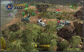 Drugą możliwością jest skorzystanie z wojskowego jeepa i ostrzelanie wrogów z karabinu [1] - Rzeka Ruckus | Kryształowa Czaszka Akt III | LEGO Indiana Jones 2 - LEGO Indiana Jones 2: The Adventure Continues - poradnik do gry