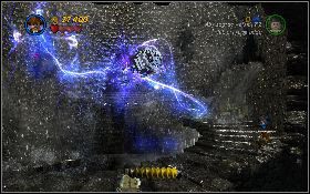 W ostatniej części etapu uważaj przede wszystkim na laser [1] , którym Agentka będzie cię atakować - Pułapka Akatora | Kryształowa Czaszka Akt III | LEGO Indiana Jones 2 - LEGO Indiana Jones 2: The Adventure Continues - poradnik do gry