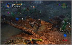 Kieruj się w dół od poprzedniego balonu [1] - Gorączka na brzegu rzeki (bonus) | Kryształowa Czaszka Akt III - LEGO Indiana Jones 2: The Adventure Continues - poradnik do gry