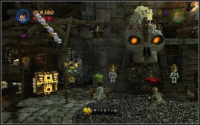 Do wykonania tego zadania potrzebujesz postaci z pistoletem oraz Agentki Spalko - Skarb albo psikus (bonus) | Kryształowa Czaszka Akt III | LEGO Indiana Jones 2 - LEGO Indiana Jones 2: The Adventure Continues - poradnik do gry