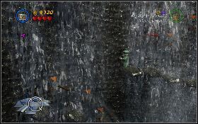 Następnie przejdź na prawą stronę sali i rzuć włócznie w trzy kolejne otwory [1] - Niebezpieczna grota (bonus) | Kryształowa Czaszka Akt III | LEGO Indiana Jones 2 - LEGO Indiana Jones 2: The Adventure Continues - poradnik do gry