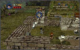 Aby zacząć ten etap wciel się w wojownika Ugha i udaj się na górę mapy, pod skałę z mrówkami, gdzie zaczynałeś cały akt - Żarty w dżungli (bonus) | Kryształowa Czaszka Akt III | LEGO Indiana Jones 2 - LEGO Indiana Jones 2: The Adventure Continues - poradnik do gry