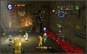 Ponownie na niego wejdź i postaw na nim laskę [1] - Tajemnica pokoju map | Poszukiwacze Zaginionej Arki | LEGO Indiana Jones 2 - LEGO Indiana Jones 2: The Adventure Continues - poradnik do gry