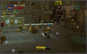 Z klocków, które wypadną [1] stwórz element, służący do przesuwania dużej konstrukcji - Tajemnicza krypta (bonus) | Poszukiwacze Zaginionej Arki | LEGO Indiana Jones 2 - LEGO Indiana Jones 2: The Adventure Continues - poradnik do gry