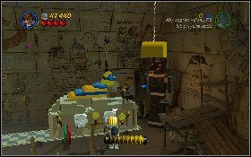 Po zniszczeniu przedmiotu w górnej części na środku sali znajdziesz lewą rękę posągu - Tajemnicza krypta (bonus) | Poszukiwacze Zaginionej Arki | LEGO Indiana Jones 2 - LEGO Indiana Jones 2: The Adventure Continues - poradnik do gry