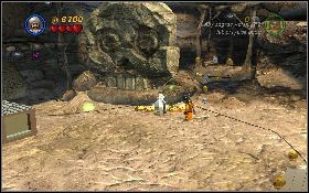 Zadanie to zaczynasz w jaskini [1] na wyspie na południu - Buldożer (bonus) | Poszukiwacze Zaginionej Arki | LEGO Indiana Jones 2 - LEGO Indiana Jones 2: The Adventure Continues - poradnik do gry