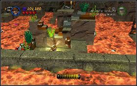 Przejdź w lewą stronę i użyj bicza na chwytaku [1] - Klub Obi-Wan (bonus) | Świątynia Zagłady | LEGO Indiana Jones 2 - LEGO Indiana Jones 2: The Adventure Continues - poradnik do gry